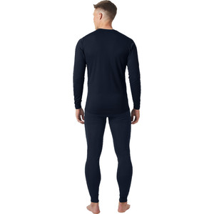 2024 Helly Hansen Hombres Confort Dry 2 Pack Capa Base 48676 - Navy